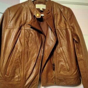 Michael Kors women's leather jacket